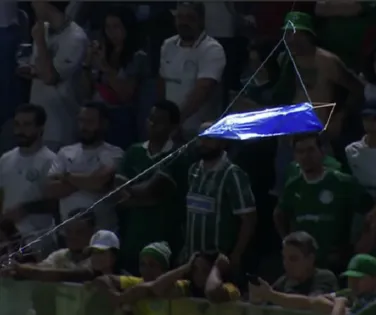 Pipa volta a paralisar jogo do Campeonato Paulista - Imagem