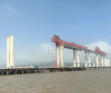 Ponte Salvador-Itaparica: material para início das obras é enviado ao Brasil - Imagem