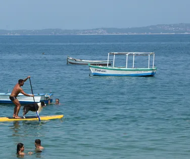 Porto da Barra terá boias para separar área de banhistas e barcos - Imagem
