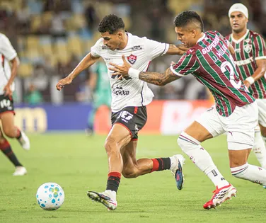 Vitória joga bem e arranca empate com o Fluminense no Maracanã - Imagem