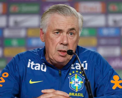 Ancelotti surpreende e aponta Brasil como favorito ao título da Copa
