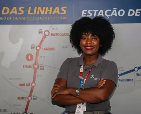 Conduzindo sonhos: Conheça a operadora que guia milhares de histórias no metrô de Salvador