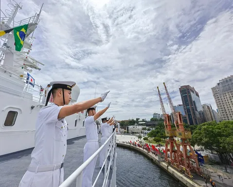 Governo federal autoriza navio de guerra chinês a atracar em Salvador - Imagem