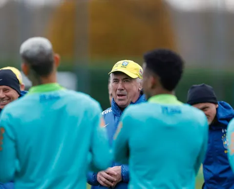 Jogador convocado por Carlo Ancelotti é afastado de clube brasileiro