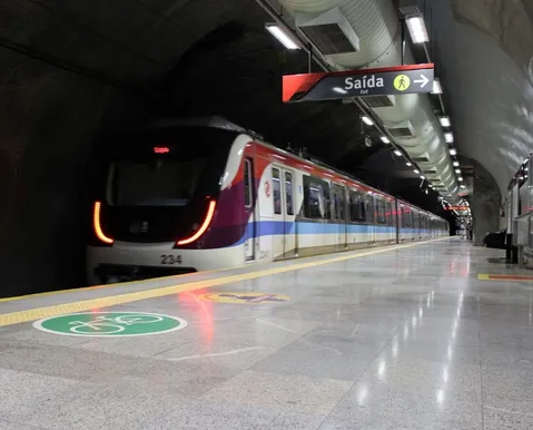Entenda a operação do metrô no feriado de Corpus Christi em Salvador - Imagem