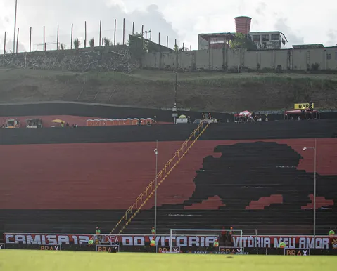 Titular do Vitória é vetado pelo DM e não enfrenta o Internacional