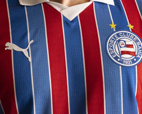 Bahia lança novo uniforme tricolor para a temporada de 2026 - Imagem
