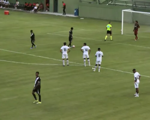 Sub-20: Vitória tem dois expulsos e leva goleada de 6 a 1 para o Vasco - Imagem