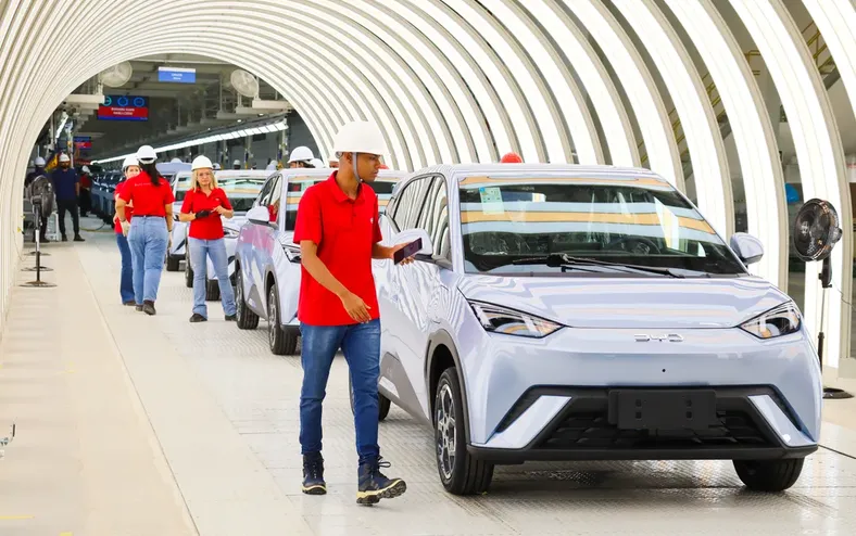 A BYD está virando um complexo industrial integrado - Imagem