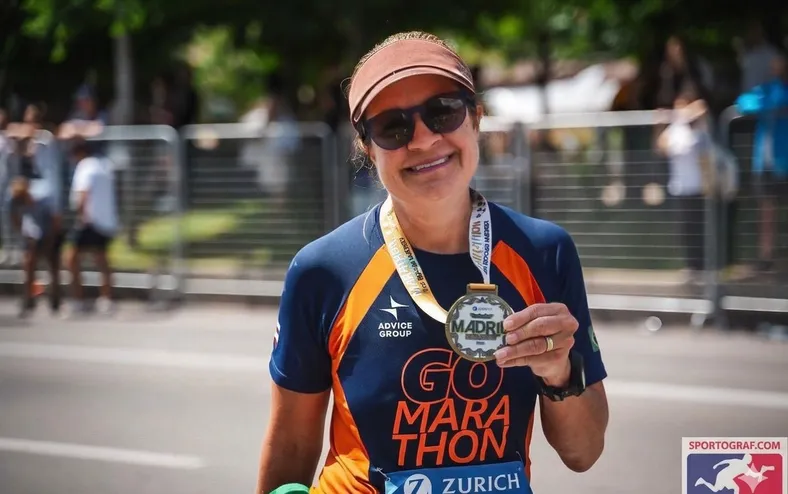 Do tratamento à maratona: como o esporte ajudou Ana a vencer o câncer - Imagem
