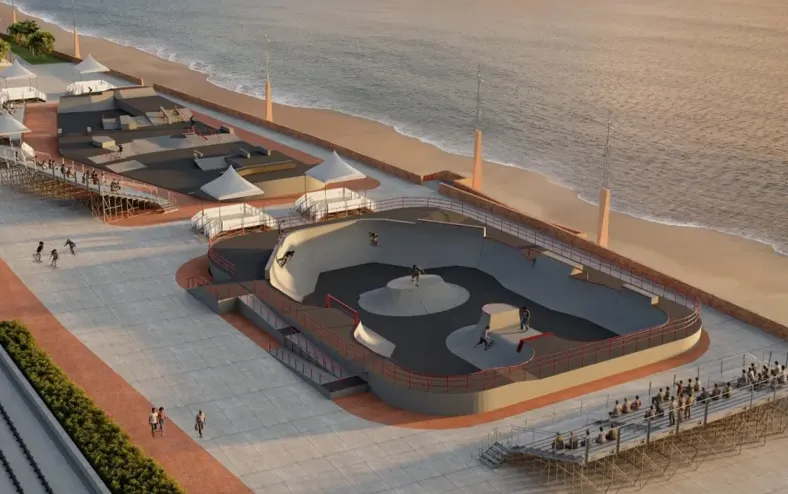 Nova pista de skate olímpica no Subúrbio deve abrir antes do São João - Imagem