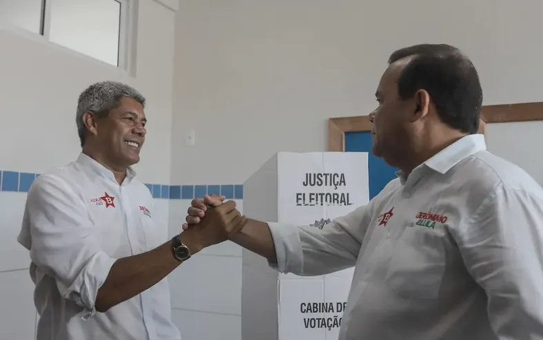 Jerônimo anuncia Geraldo Júnior como vice na chapa à reeleição - Imagem