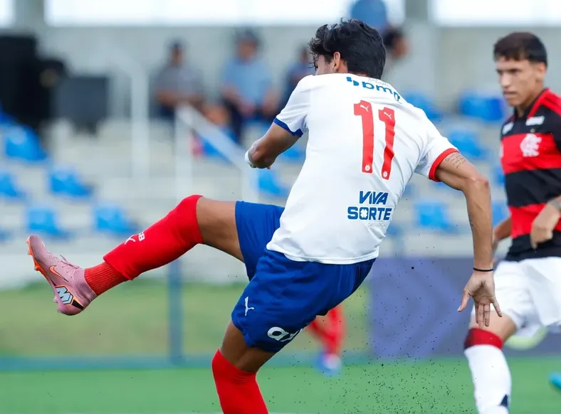 Bahia derrota o Flamengo e segue no G-8 do Brasileirão Sub-20 - Imagem
