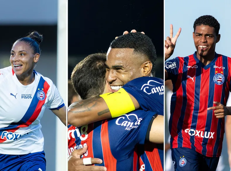 Bahia figura G-6 do Brasileirão em todas as categorias em 2026 - Imagem