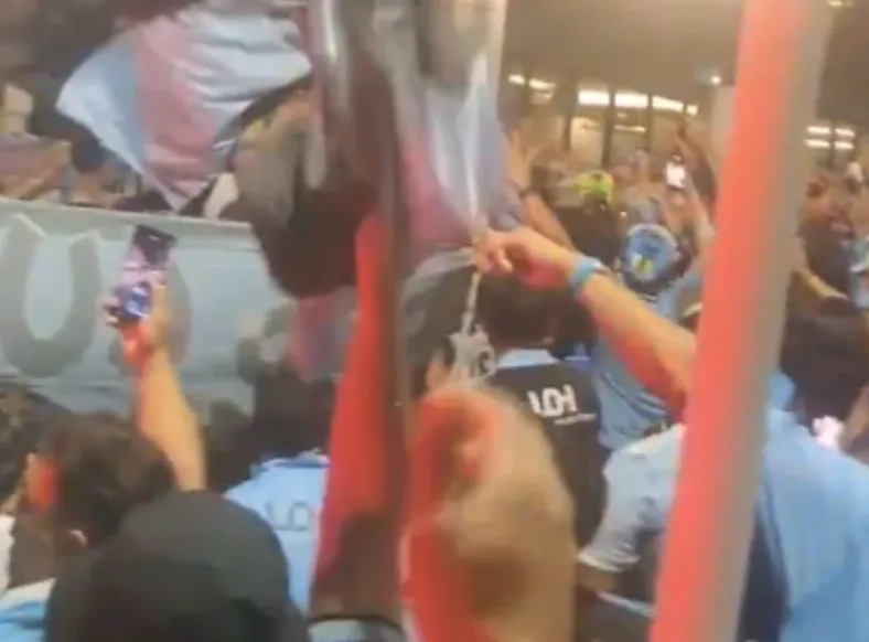 Chilenos surpreendem com festa em Salvador antes de Bahia x O'Higgins - Imagem