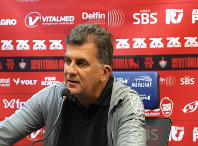Fábio Mota reprova atuação em derrota e detalha mercado do Vitória - Imagem