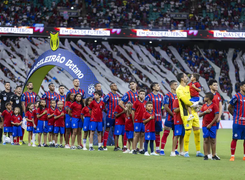Titular treina normalmente e deve reforçar o Bahia contra o Bragantino - Imagem