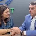 Deputada ganha força para ser vice de Flávio Bolsonaro imagem