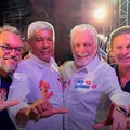 Deputado do PL sobe em palanque do PT em Ribeira do Pombal imagem