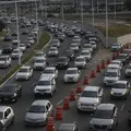 A fogueira do trânsito imagem