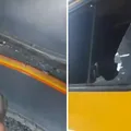 Vídeo: ônibus com torcedores do Vitória é atacado; rodoviário fica ferido imagem