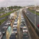 Êxodo do São João: BR-324 registra fluxo intenso na saída de Salvador neste sábado