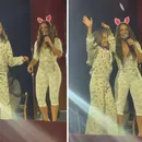 Filha de Ivete Sangalo dança com a mãe durante show e viraliza