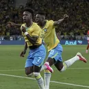 Melhor em campo, Vini Jr iguala marca de Ronaldinho Gaúcho pelo Brasil