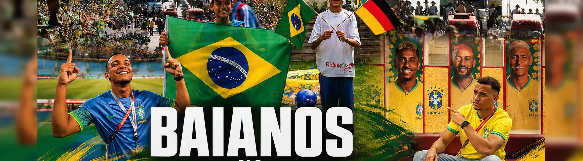 Baianos contam como é acompanhar uma Copa do Mundo ao vivo