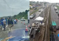 4ª interdição no mês: por que os reparos no km 604 da BR-324 não terminam