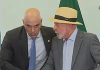 Após evento no Planalto, Lula chama Moraes para "tomar um café"