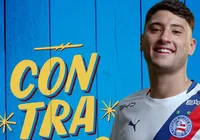 Bahia anuncia a contratação do atacante argentino Alejo Véliz