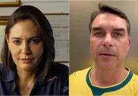 Flávio Bolsonaro diz que espera Michelle voltar à campanha: "Vestir a camisa"