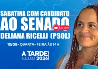 Grupo A TARDE sabatina Professora Delliana nesta quarta-feira (12)