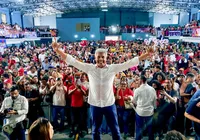 Jerônimo Rodrigues manda recado durante PGP em Senhor do Bonfim: "Festa da democracia"