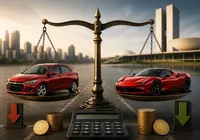 Mudanças no IPVA: dono de Ônix pagará mais caro que dono de Ferrari; entenda