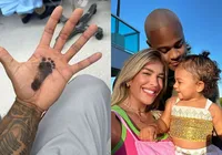 Nasce filho de Léo Santana e Lore Improta: “Muita emoção”
