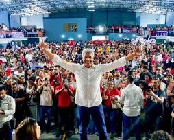 Jerônimo Rodrigues manda recado durante PGP em Senhor do Bonfim: "Festa da democracia" - Imagem