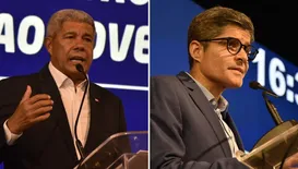 Jerônimo e ACM Neto recebem primeiras doações de campanha