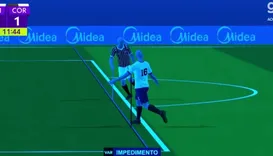 CBF planeja mudar impedimento semiautomático após anular gol do Bahia