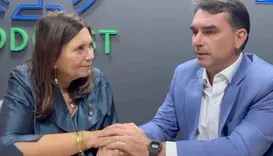 Deputada ganha força para ser vice de Flávio Bolsonaro