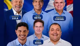 Justiça manda derrubar montagem que associa Lula a oposição da Bahia