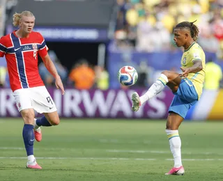 Carrasco do Brasil, Haaland comemora vitória com hit do pagodão baiano