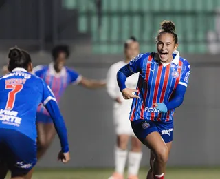 Bahia vence o Botafogo por 2 a 1 e entra no G4 do Brasileirão Feminino