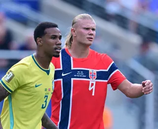 Brasil perde para Noruega com gols de Haaland e é eliminado da Copa