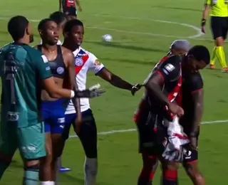 Cacá pode ser punido tentar rasgar camisa de Jean Lucas no BaVi?