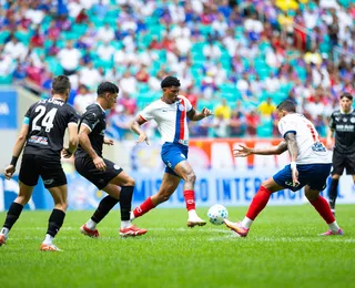 De virada, Bahia goleia o City Torque em amistoso na Arena Fonte Nova