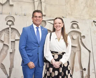 Eduardo Salles homenageia Associação Comercial da Bahia e exalta gestão de Isabela Suarez