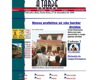 Fax, HTML e modem: como nasceu o A TARDE Online há 30 anos