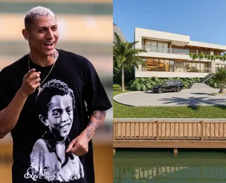 Fora da Copa, Richarlison fatura milhões e constrói mansão na montanha